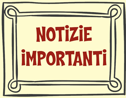 Notizie Importanti